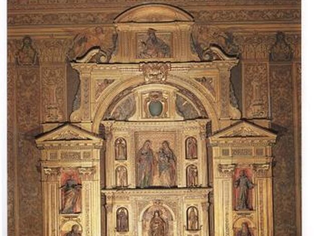Retablo de la Inmaculada Cocepci&oacute;n, de la iglesia de La Anunciaci&oacute;n.

Foto: "Patrimonio Art&iacute;stico y monumental de las universidades andaluzas"