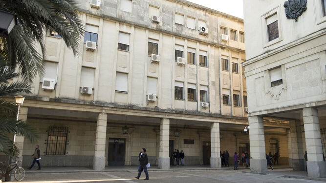 La sede judicial del Prado de San Sebastián, que será objeto de las obras de reforma interior.