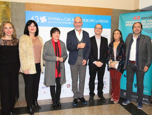 Im&aacute;genes de la entrega del premio Ciudad de Huelva a Dar&iacute;o Grandinetti.