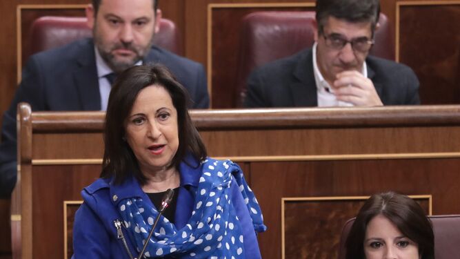 Margarita Robles, portavoz del PSOE en el Congreso de los Diputados.