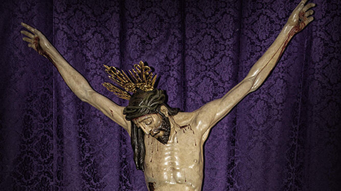 El Cristo de la Salud tras la restauración.