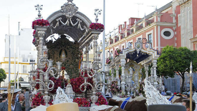 Sevilla y El Viso llenan de romeros el centro
