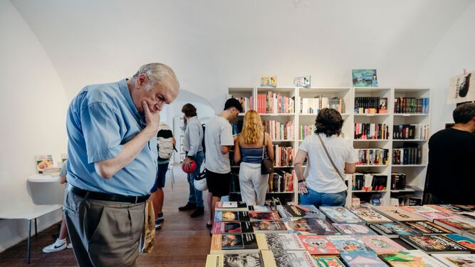 Una imagen de la Feria del Libro de Cádiz del pasado año.