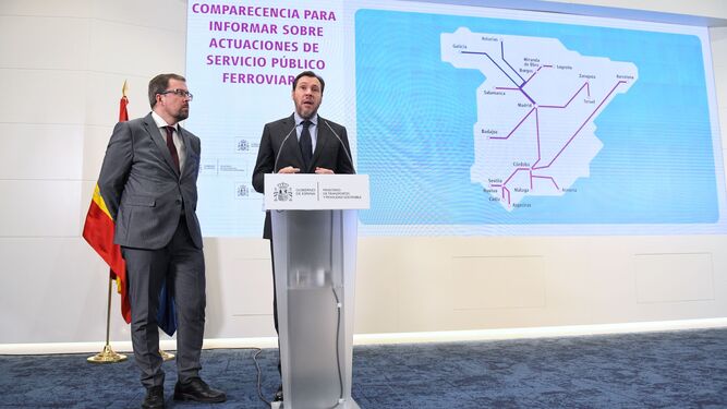 El ministro de Transportes y el presidente de Renfe han presentado los nuevos servicios