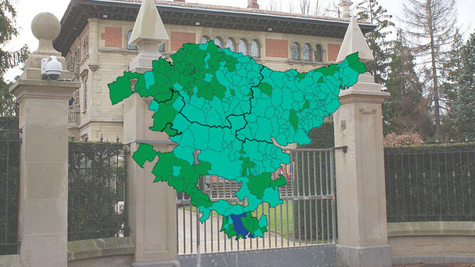 El mapa de las elecciones en el País Vasco, pueblo a pueblo,