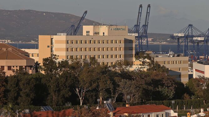 El Hospital Punta de Europa de Algeciras.