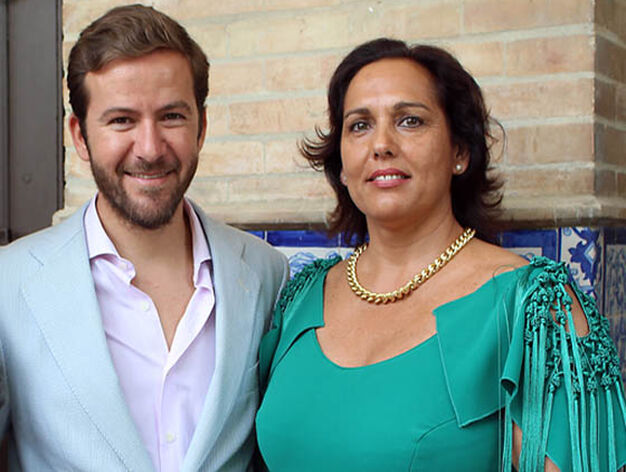 Javier Villa, organizador de &lsquo;We Love Flamenco&rsquo;, y Bel&eacute;n Vega, directora de la Pasarela Flamenca de Jerez.

Foto: Victoria Ram&iacute;rez