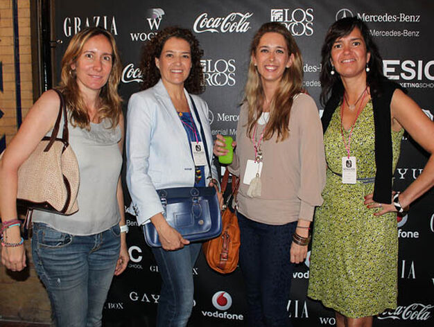 Pilar Mena (Euromedia), Arancha Piqueras (Eventia), Ana Mill&aacute;n (Coca-Cola) y y la bloguera M&oacute;nica Ni&ntilde;o.

Foto: Victoria Ram&iacute;rez