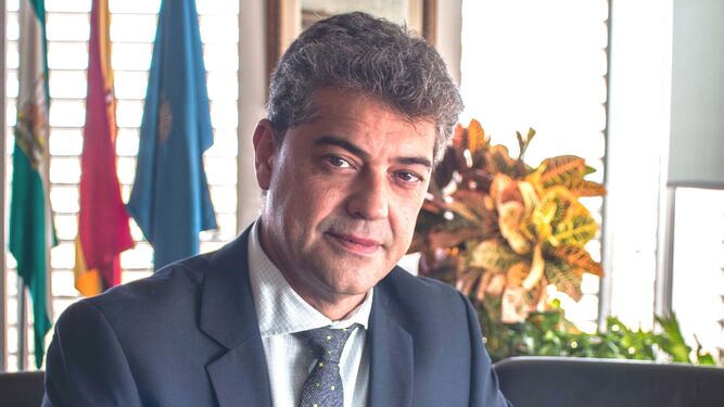 Carmelo Rodríguez Torreblanca, rector de la Universidad de Almería.