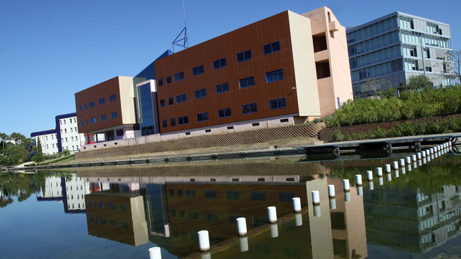 El edificio de bioinnovacion Andalucía Tech, de la Universidad de Málaga.