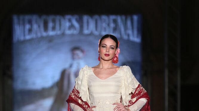 Mercedes Dobenal, fotos del desfile en We Love Flamenco 2019