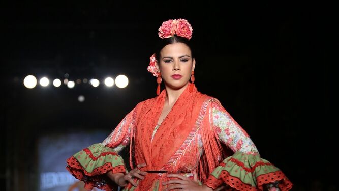 Mercedes Dobenal, fotos del desfile en We Love Flamenco 2019