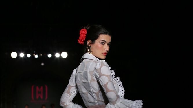 M&oacute;nica M&eacute;ndez, fotos del desfile en We Love Flamenco 2019