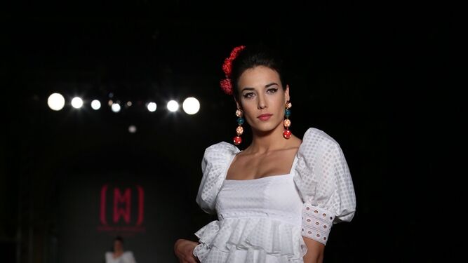 M&oacute;nica M&eacute;ndez, fotos del desfile en We Love Flamenco 2019