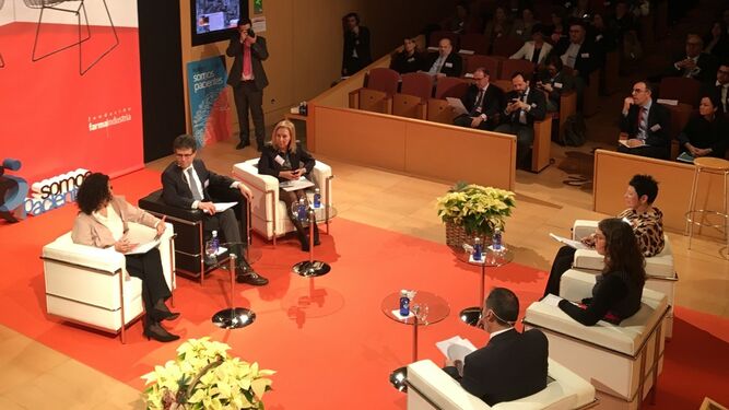Uno de los debates de la VI Jornada Somos Pacientes, celebrada el pasado mes de diciembre en Madrid.
