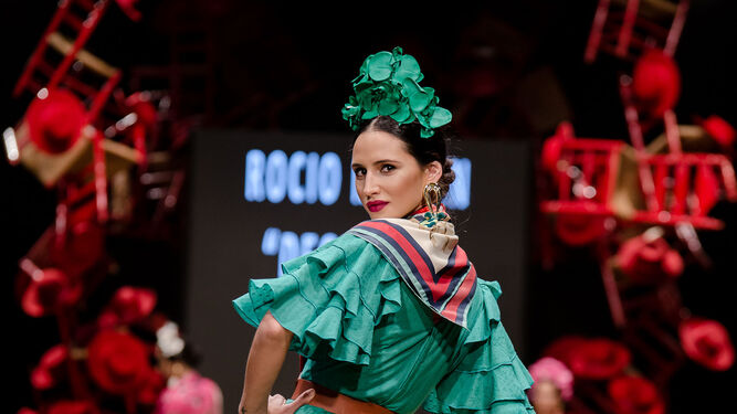 Pasarela Flamenca Jerez 2019: Roc&iacute;o Mart&iacute;n, fotos del desfile