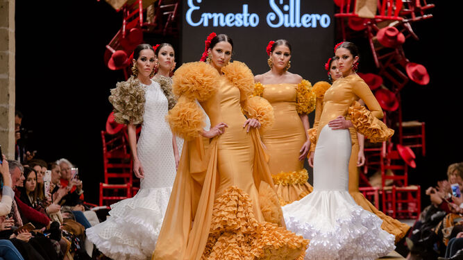 Pasarela Flamenca Jerez 2019: Ernesto Sillero, fotos del desfile