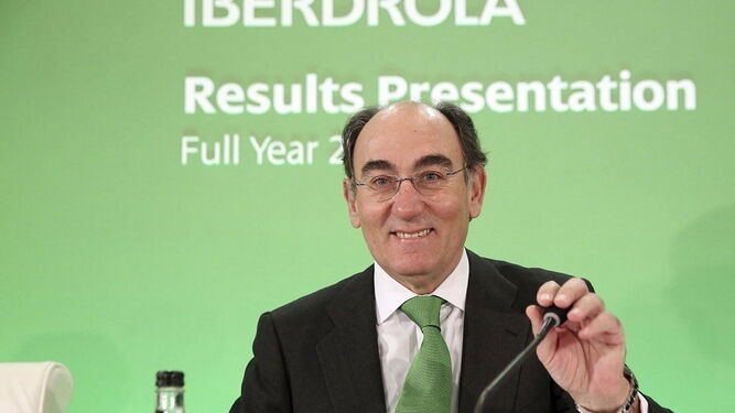 El presidente de Iberdrola , Ignacio Galán.