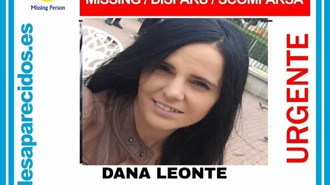 Alerta sobre la desaparición de Dana Leonte en Arenas (Málaga).