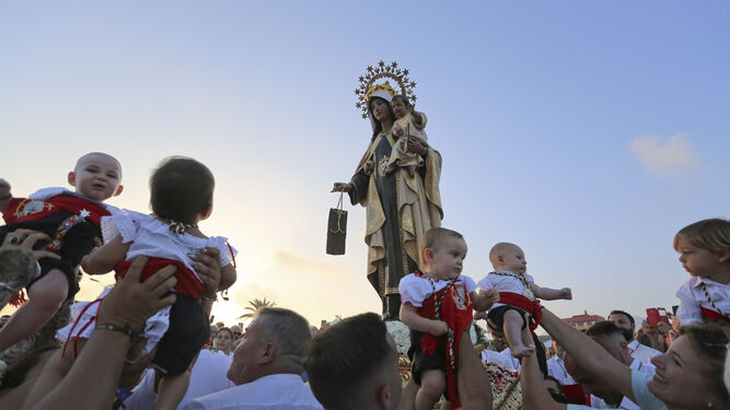 Las fotos de las procesiones de la Virgen del Carmen en M&aacute;laga