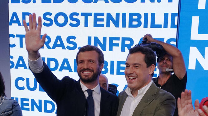 Pablo Casado comienza la carrera por la Presidencia del Gobierno con un acto del PP en Sevilla.