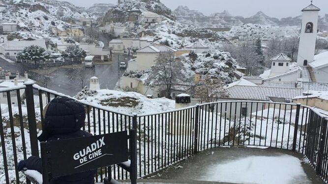 La borrasca Gloria puede dejar 20 centímetros de nieve en la provincia de Granada