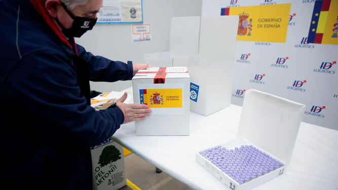 Las primeras dosis de la vacuna de Pfizer/BioNTech llegan a Guadalajara.