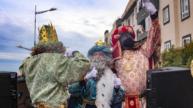 Las im&aacute;genes de los Reyes Magos en San Fernando
