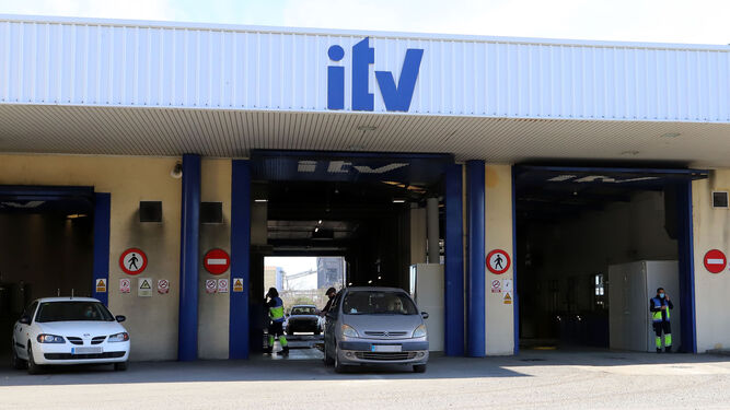 Estación de la ITV de Huelva, hace unas semanas.