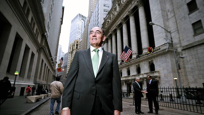José Ignacio Sánchez Galán, presidente de Iberdrola, en Wall Street.