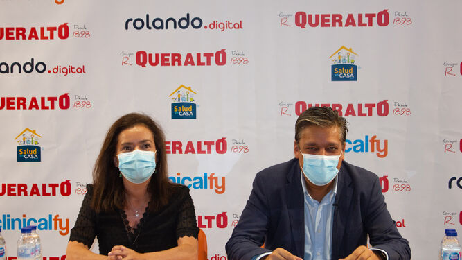 Reyes Queraltó, presidenta de Queraltó, y Curro Abad, CEO de la compañía