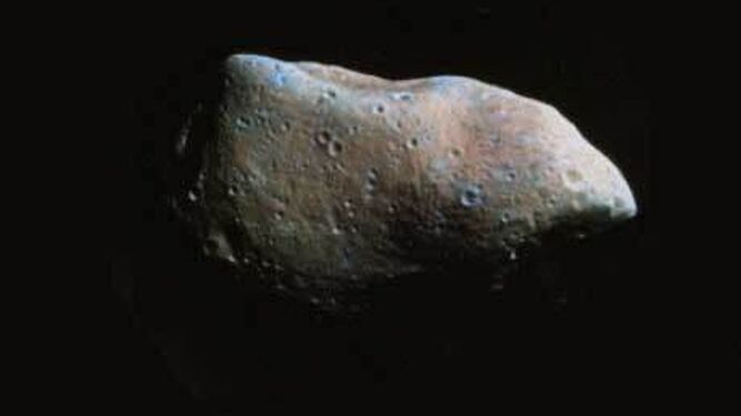 El asteroide Gaspra, sobrevolado por Galileo