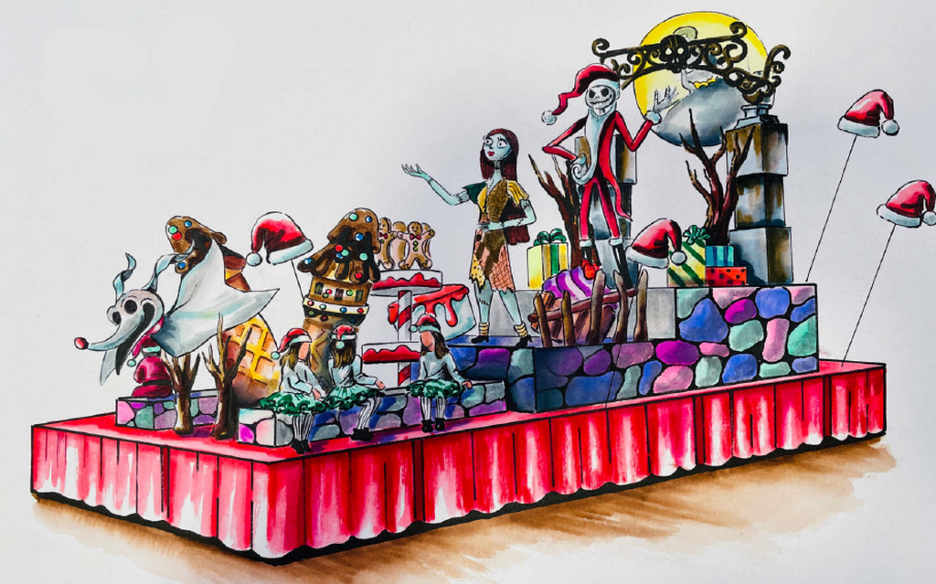 As&iacute; son las carrozas de la cabalgata de Reyes Magos de San Fernando