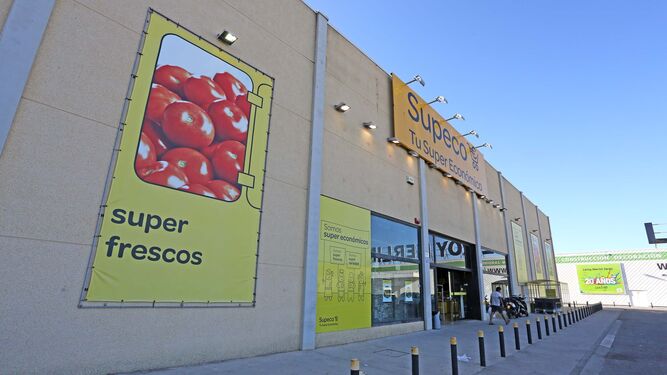 Uno de los supermercados Supeco de Andalucía.