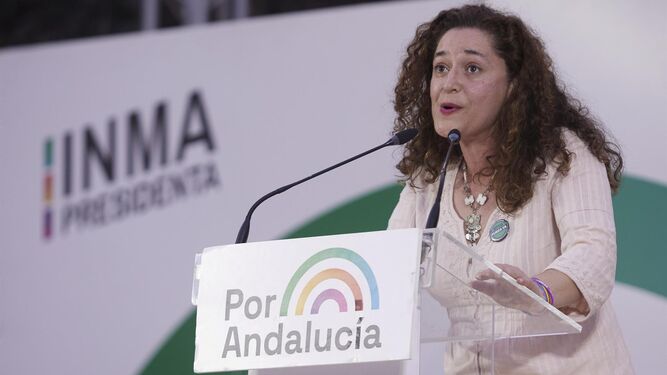 La candidata de Por Andalucía a la presidencia de la Junta de Andalucía, Inmaculada Nieto
