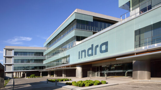 Sede central de Indra en Madrid.