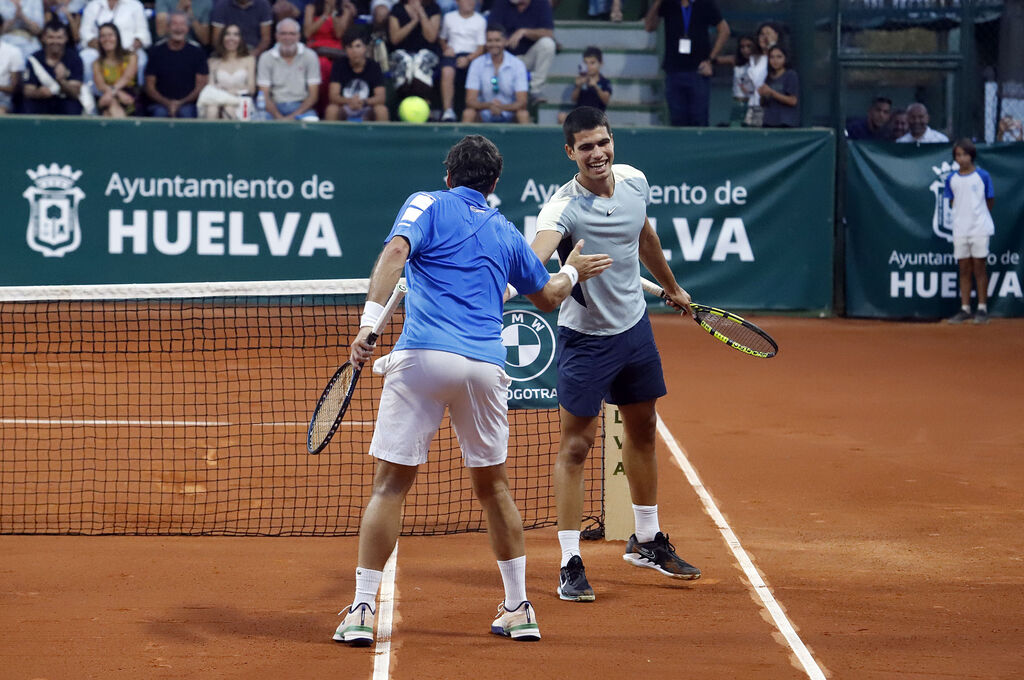 Copa del Rey de Tenis. Semifinal entre Carlos Alcaraz y Pablo And&uacute;jar