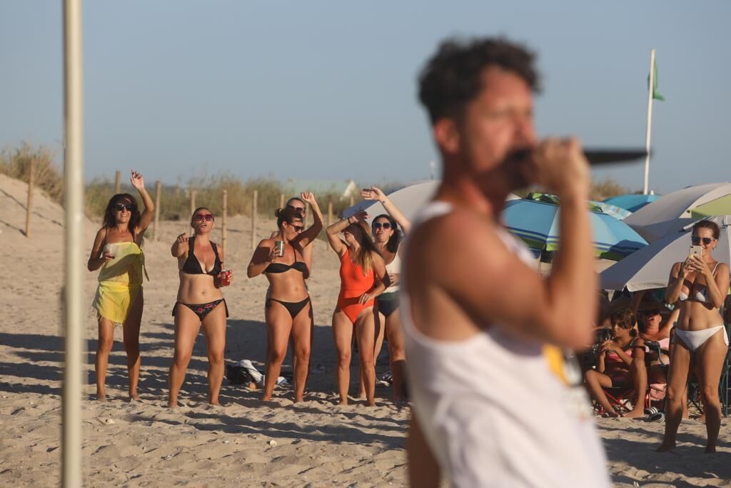 As&iacute; se vivi&oacute; el 'See you sun' en la playa de Camposoto