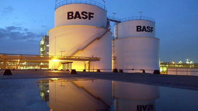 Depósitos de BASF en Alemania.