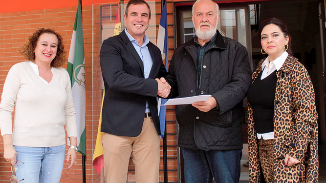 Acuerdo firmado entre la D. O. Condado de Huelva y el Ayuntamiento de Bollullos.