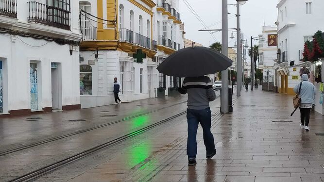 Lluvias en San Fernando.
