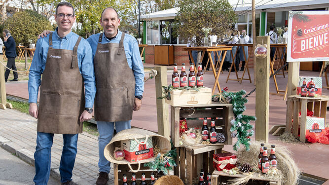 Maestros cerveceros que han diseñado la 39 Edición Limitada de Cruzcampo Navidad.