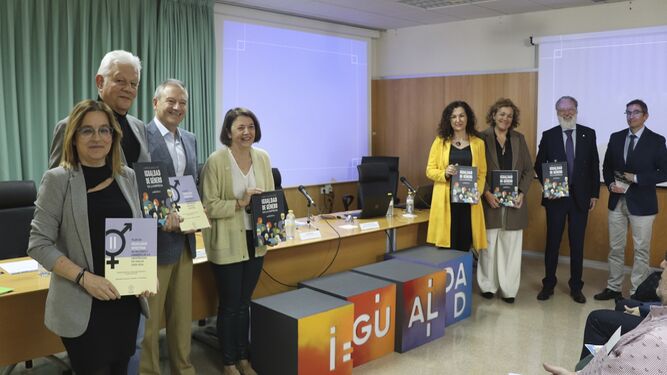 Presentación del libro en la Universidad de Huelva.