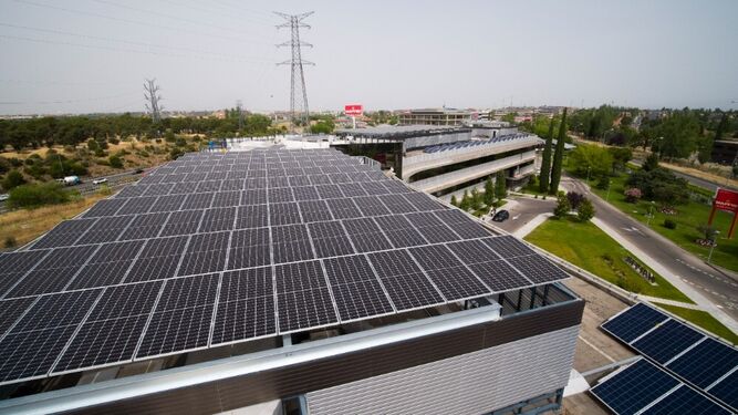 Planta fotovoltaica de Iberdrola y Mapfre.