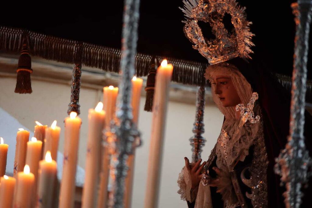 Lunes Santo en San Fernando: las im&aacute;genes de la hermandad de Medinaceli