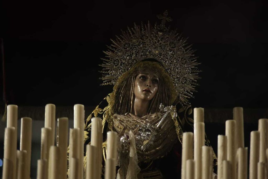Las im&aacute;genes de la hermandad de los Desamparados de la Semana Santa de San Fernando 2023