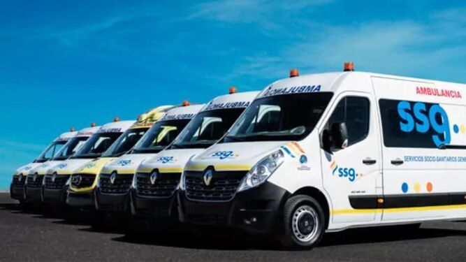 Vehículos de Ambulancias SSG.