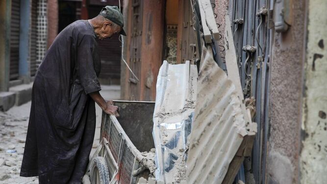 Imagen de la destrucción provocada por el terremoto de Marruecos