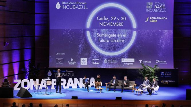 Acto del Blue Zone Forum celebrado en noviembre en el Palacio de Congresos de Cádiz.