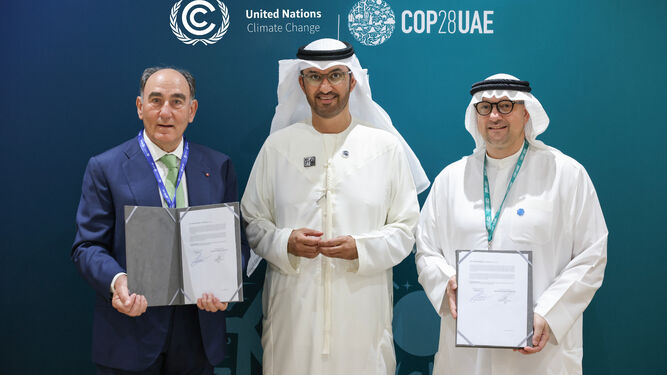 Iberdrola y Masdar firman una alianza para coinvertir 15.000 millones en eólica marina e hidrógeno verde en Alemania, Reino Unido y EEUU